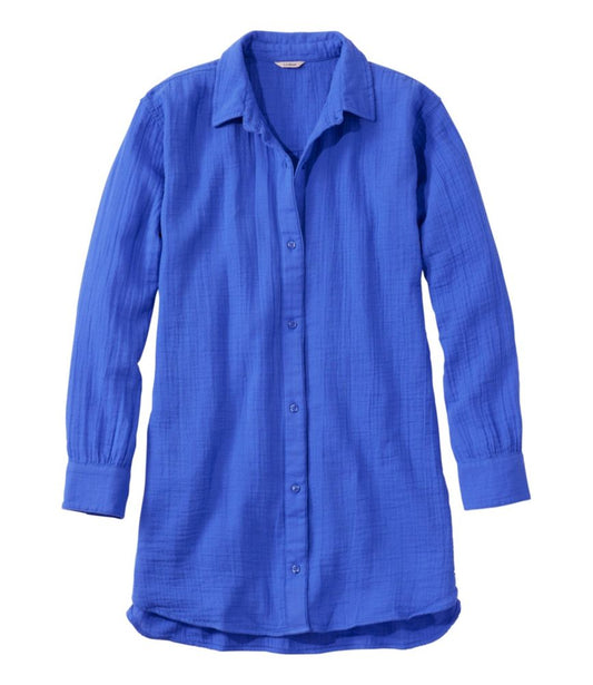 Women's Cloud Gauze Cover-Up Shirt - US 7174