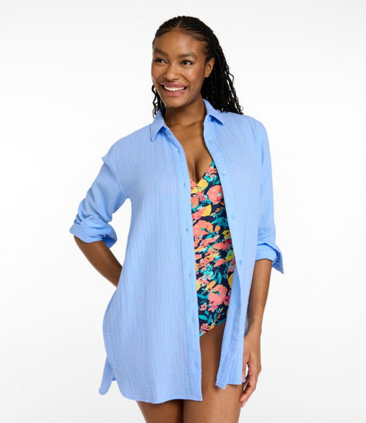 Women's Cloud Gauze Cover-Up Shirt - US 6897