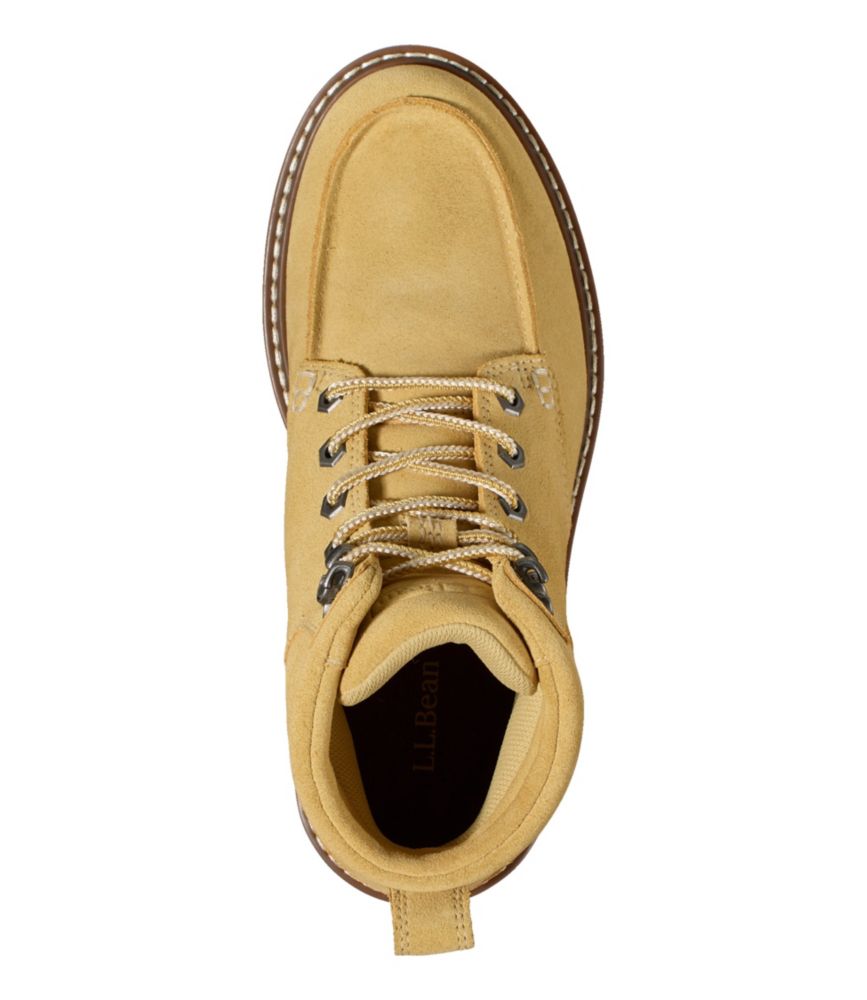 Women's Stonington Boots, Suede Moc-Toe - US 1983