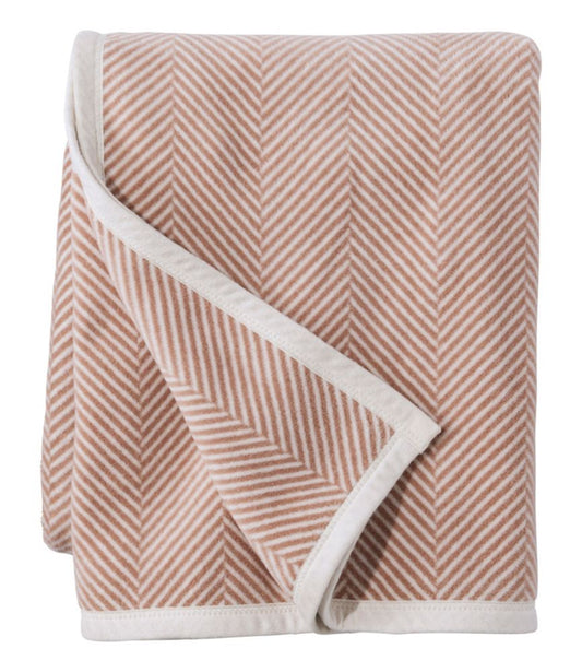 ChappyWrap Cozy Throw Blanket, Herringbone - US 7348
