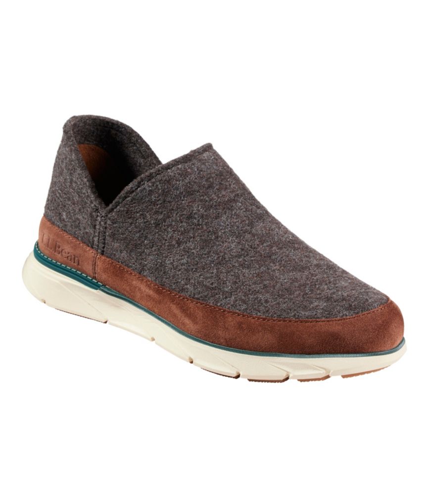 Men's Downeast Slip-Ons, Wool - US 3486