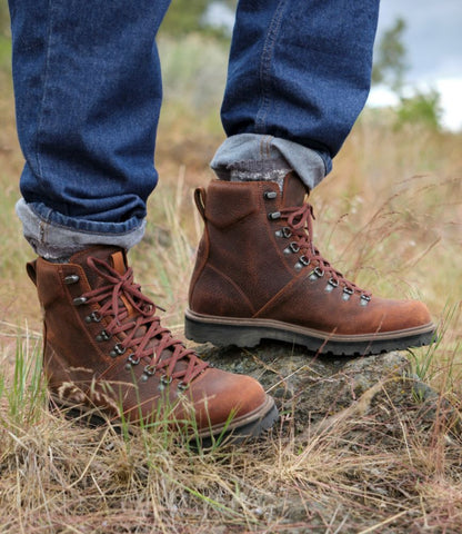 Men's Portland Boots, Lace-Up - US 4709