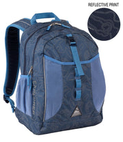 Rangely Blue Reflective Topo