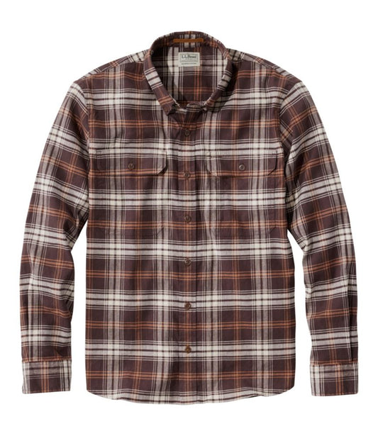 Men's Stonecoast Hemp Shirt, Long-Sleeve, Slightly Fitted Untucked Fit - US 5435