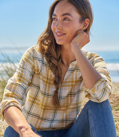 Women's Whisperweight Flannel Popover Shirt - US 9615