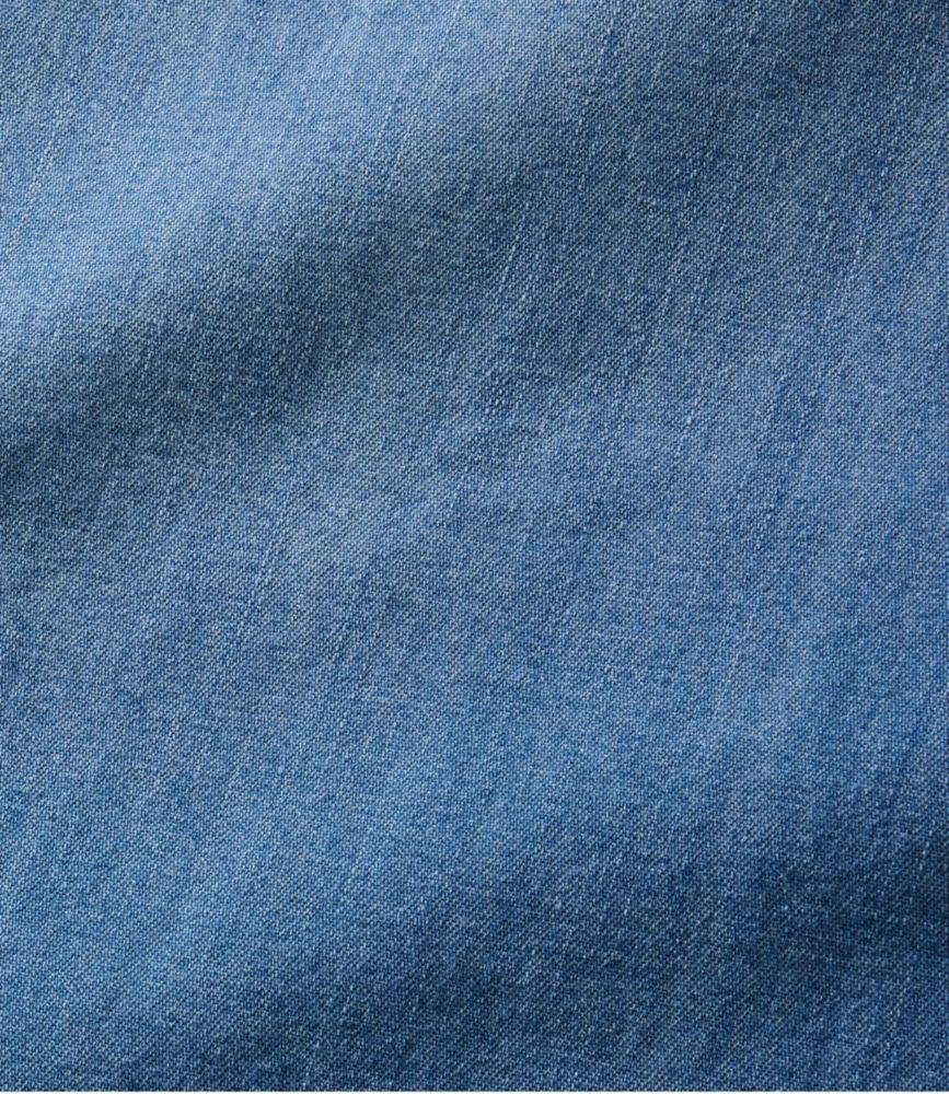 Women's L.L. Bean Heritage Washed Denim Shirt Dress - US 5047