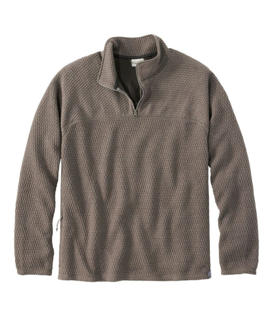 Men's Ridgeknit Pullover, Quarter-Zip - US 1985