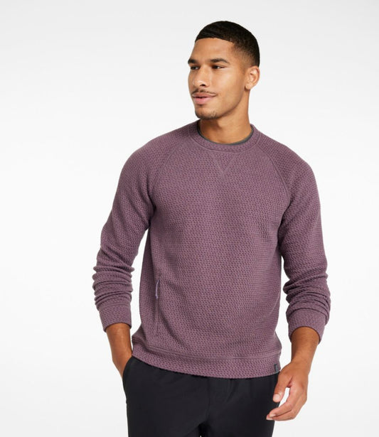 Men's Ridgeknit Pullover, Crewneck - US 2045