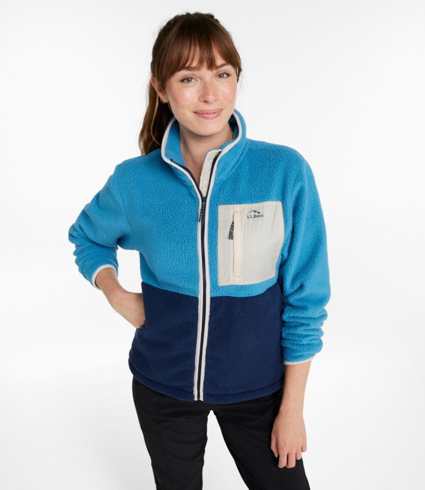 Women's Mountainside Fleece Jacket, Colorblock - US 2858