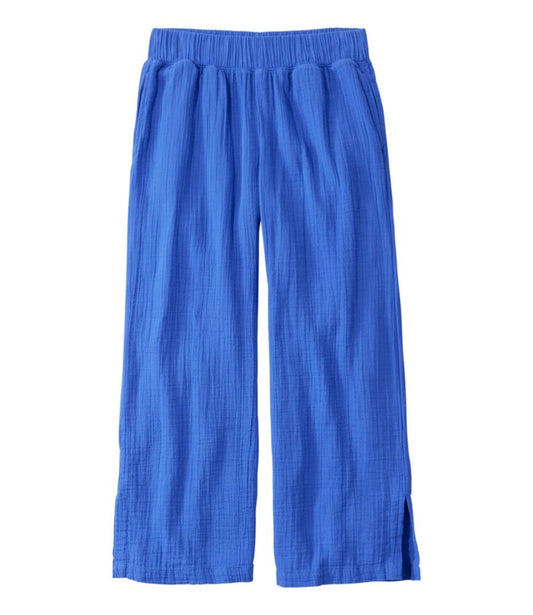 Women's Cloud Gauze Wide-Leg Pants - US 8053