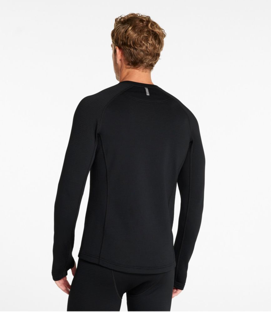 Men's L.L.Bean Heavyweight Base Layer Crew Top - US 4881