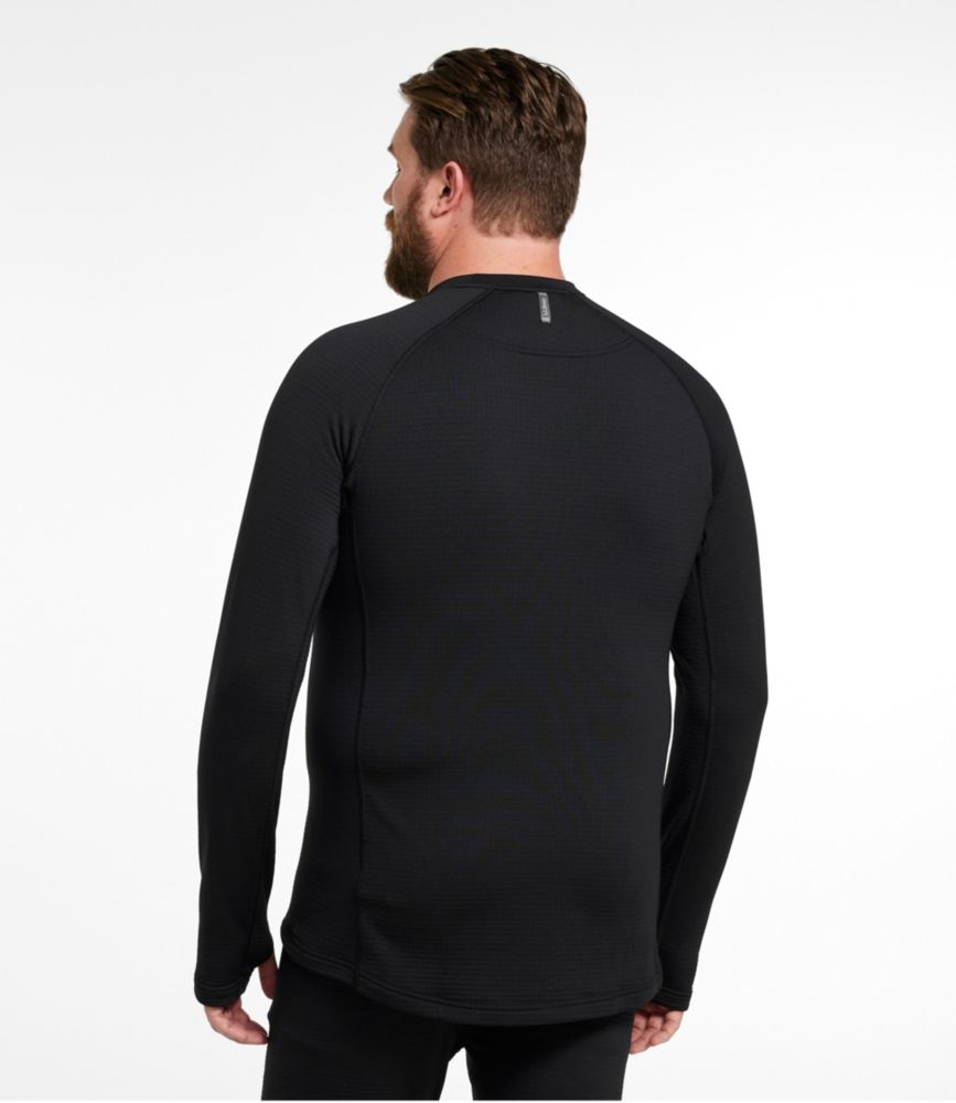 Men's L.L.Bean Heavyweight Base Layer Crew Top - US 4881