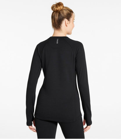 Women's L.L.Bean Heavyweight Base Layer Crew Top - US 3303