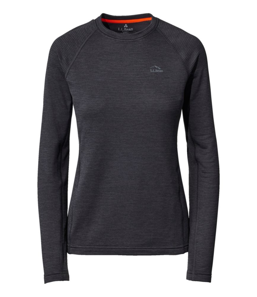 Women's L.L.Bean Midweight Base Layer Crew Top - US 0374