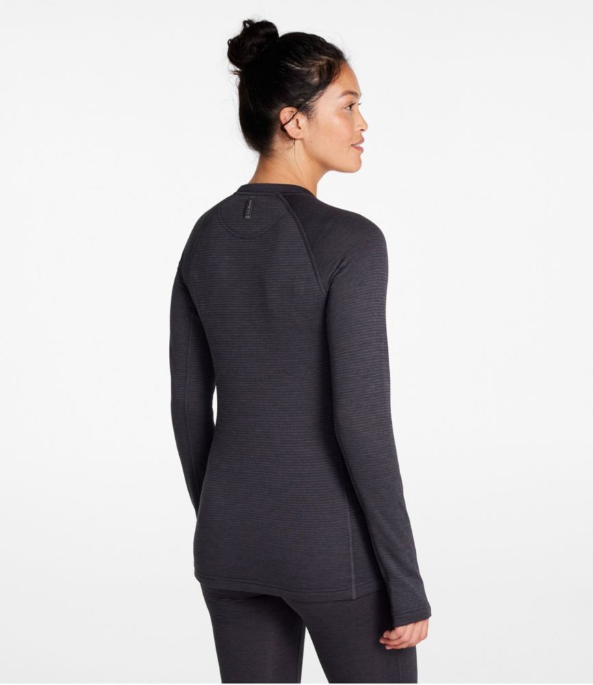 Women's L.L.Bean Midweight Base Layer Crew Top - US 0374