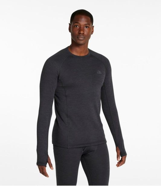 Men's L.L.Bean Midweight Base Layer Crew Top - US 3163