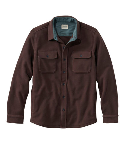 Men's Bean's Mariner Fleece Shirt - US 0389