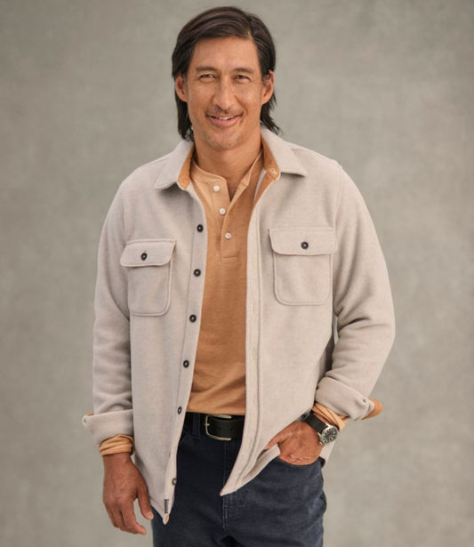 Men's Bean's Mariner Fleece Shirt - US 1028