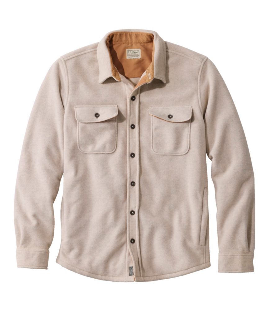 Men's Bean's Mariner Fleece Shirt - US 4211
