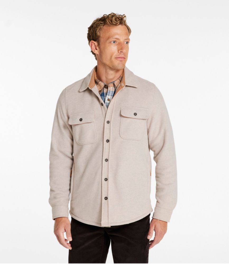 Men's Bean's Mariner Fleece Shirt - US 4211
