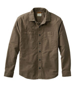 Men's Bean's Moleskin Shirt, Slightly Fitted Untucked Fit - US 8425