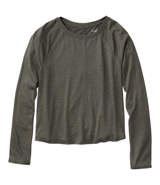 Women's Movement Essential Tee, Long-Sleeve Cropped - US 9718