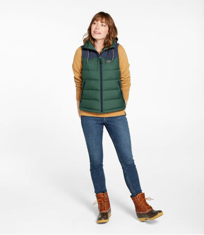 Women's Mountain Classic Hooded Down Vest - US 7998