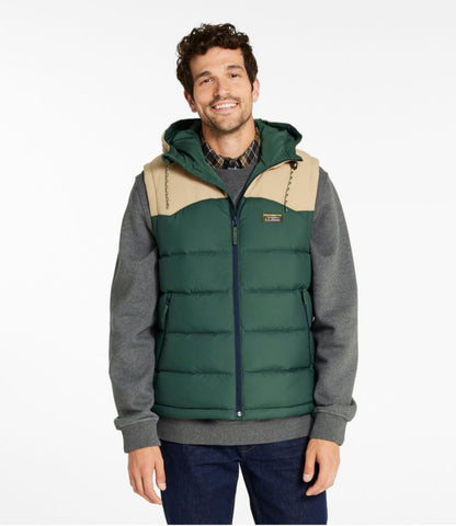 Men's Mountain Classic Hooded Down Vest - US 5431