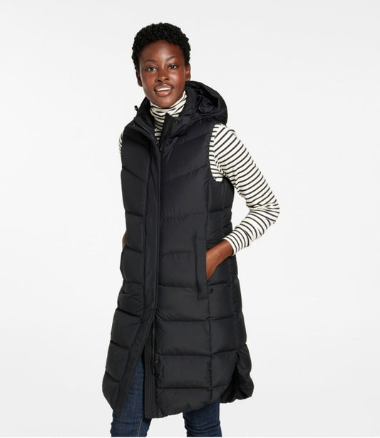 Women's Popham Puffer Long Vest - US 5075