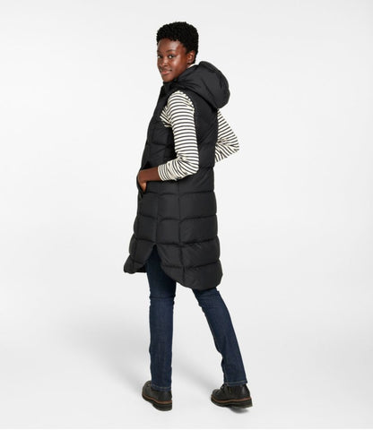 Women's Popham Puffer Long Vest - US 5075