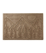 Everyspace Recycled Waterhog Doormat, Treeline - US 6950