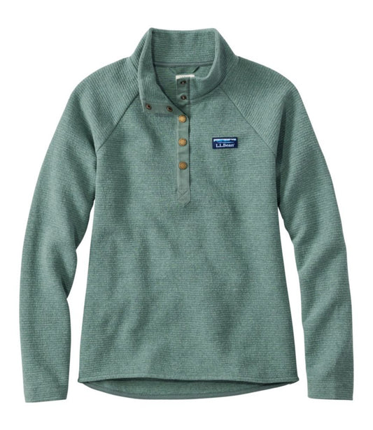 Women's Lakewashed Double-Knit Quarter-Snap - US 2608