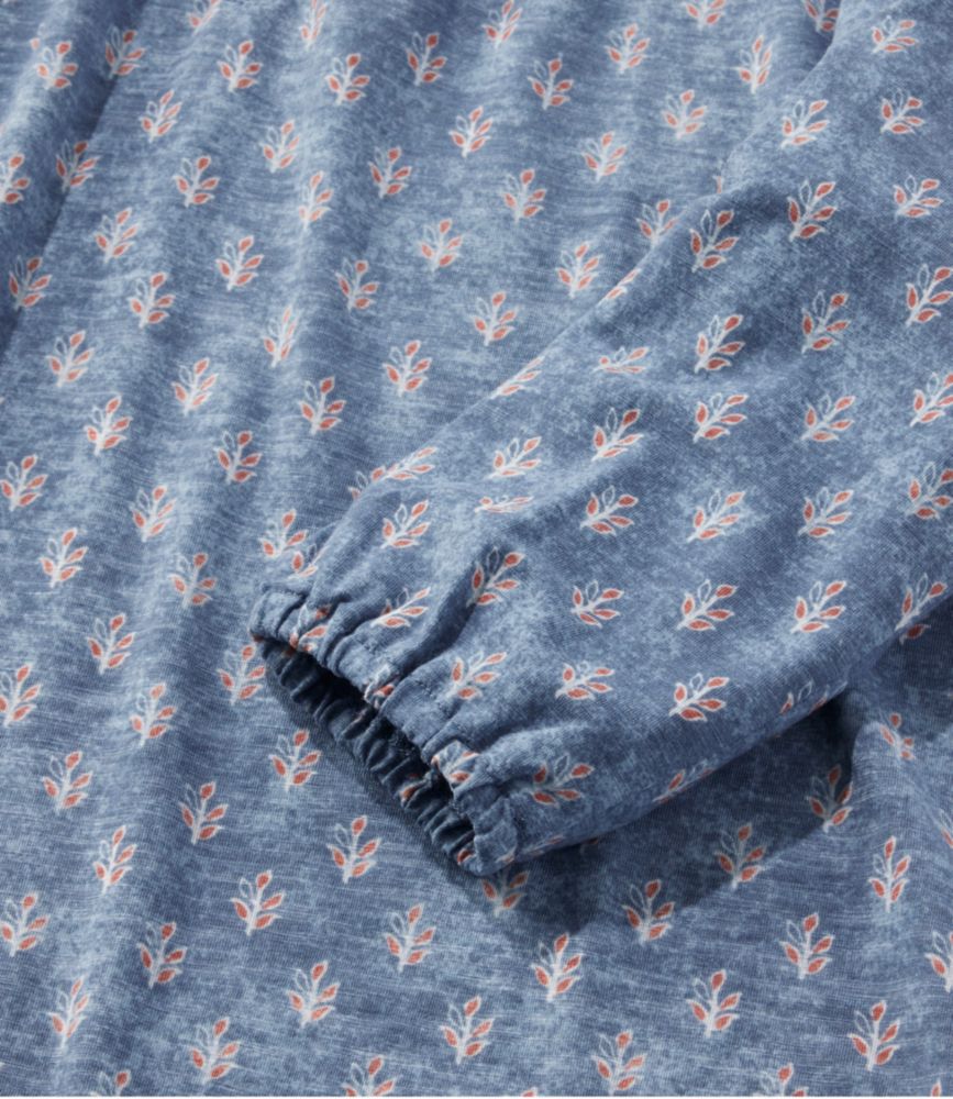 Women's Camden Hills Tee, Three-Quarter-Sleeve Print - US 8219