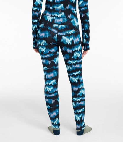 Women's L.L.Bean Heayweight Base Layer Pant, Print - US 3405