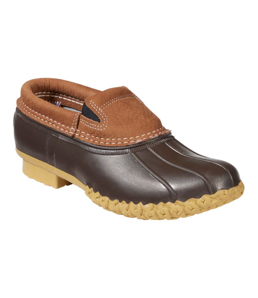 Men's Bean Boots, Slip-On Rubber Mocs - US 5630
