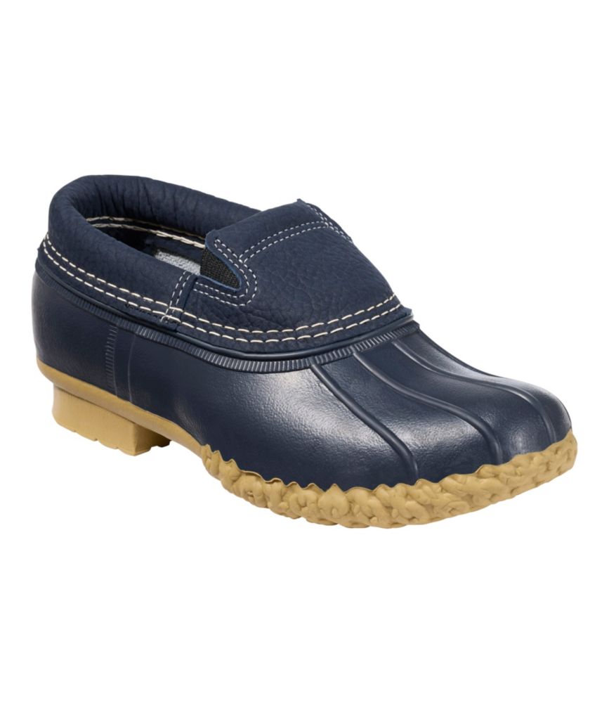 Women's Bean Boots, Slip-On Rubber Mocs - US 0060