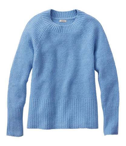Women's SuperSoft Waffle Sweater, Crewneck - US 4030
