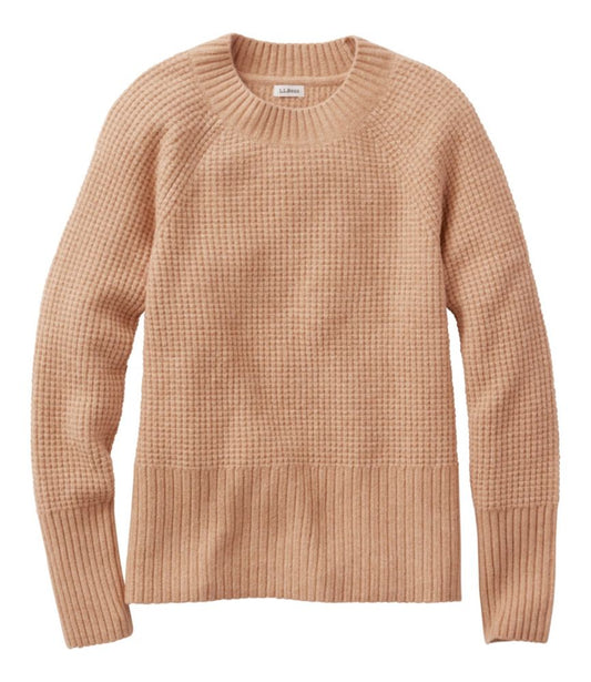 Women's SuperSoft Waffle Sweater, Crewneck - US 4384
