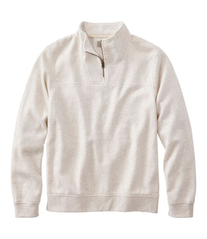 Men's All Seasons Textured Sweats, Quarter-Zip - US 4376