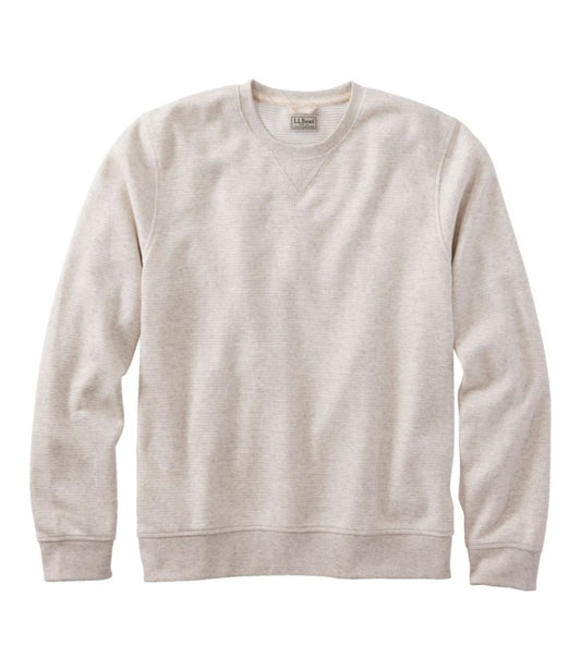 Men's All Seasons Textured Sweats, Crewneck - US 9568