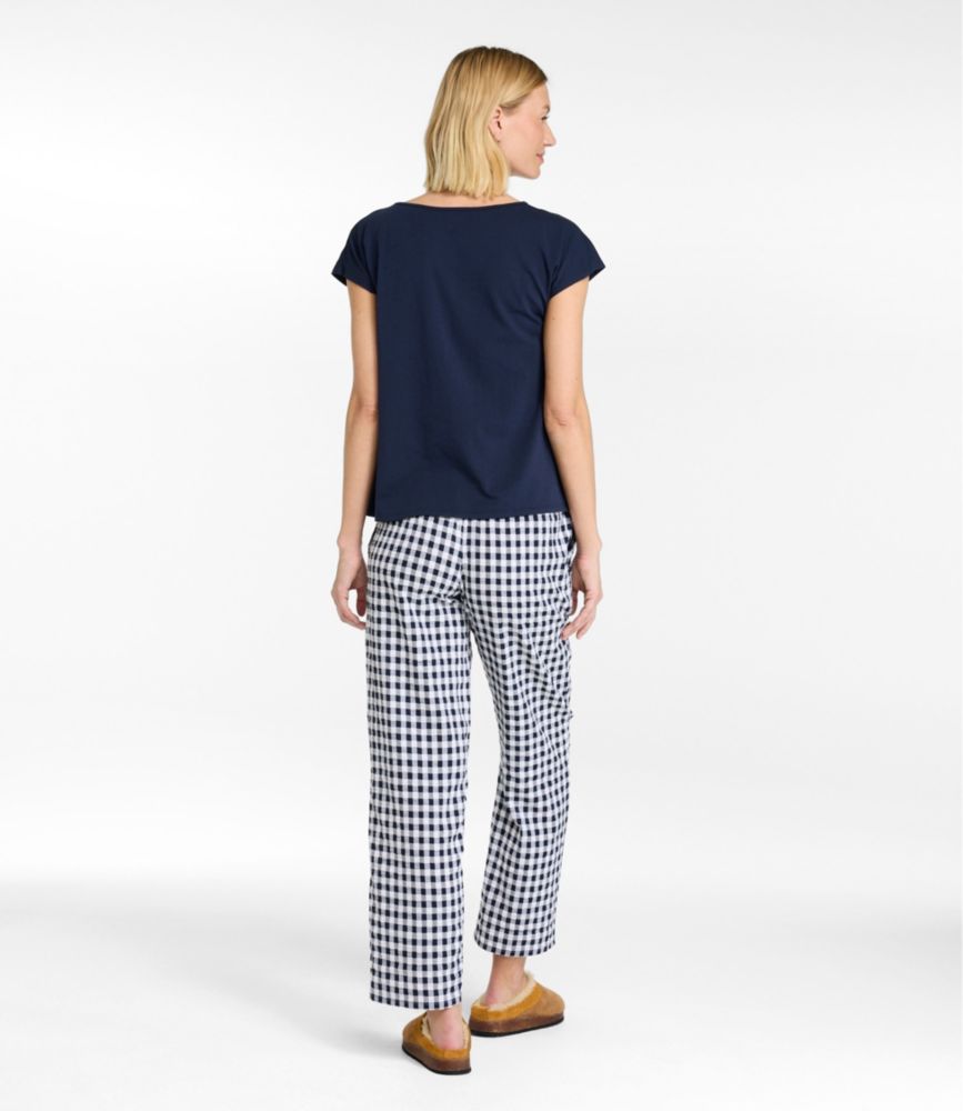 Women's Bean's Seacoast Seersucker Pajama Pant Set - US 0035