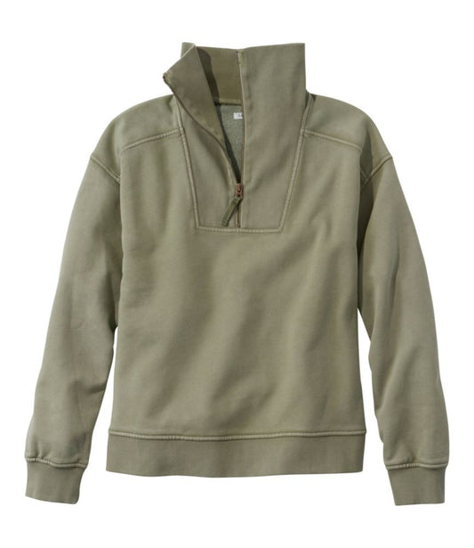 Women's Sunwashed Sweats, Quarter-Zip - US 1553