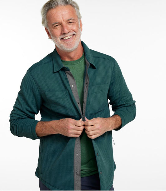 Men's Performance Waffle Shirt Jac - US 1729