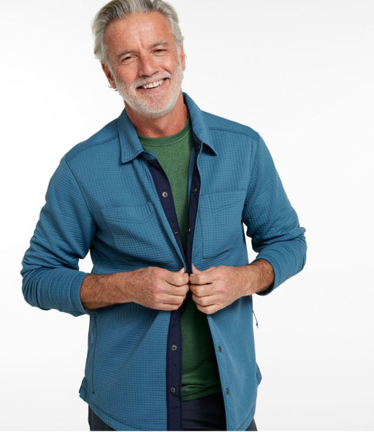 Men's Performance Waffle Shirt Jac - US 8775