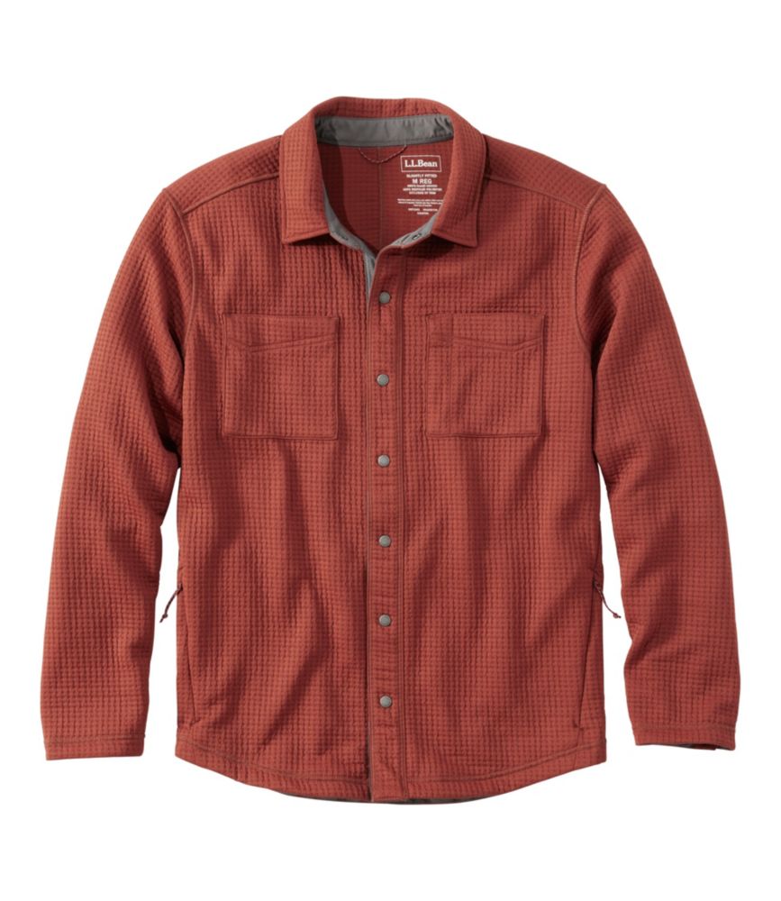 Men's Performance Waffle Shirt Jac - US 3527