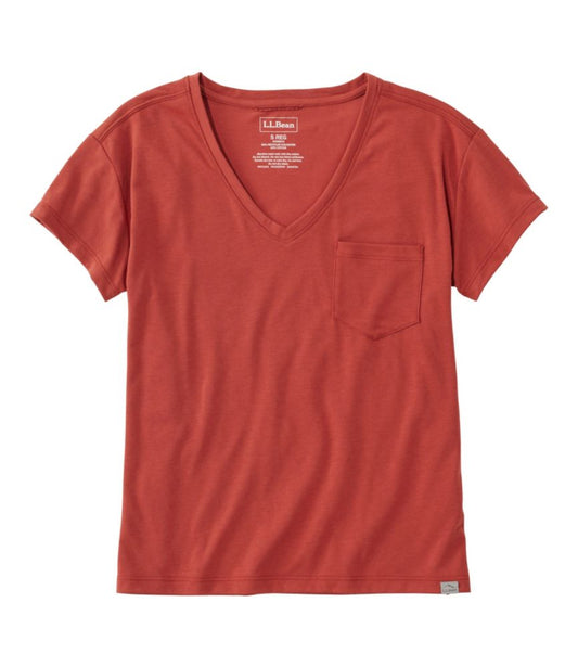 Women's Vista Camp Tee, Short-Sleeve V-Neck - US 5464