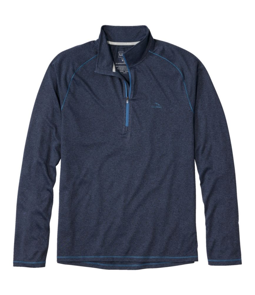 Men's Bean's Access Trail Tee, Quarter-Zip - US 6811