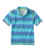 Kids' Everyday SunSmart® Polo, Print - US 9116