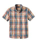 Men's Signature Stretch Poplin Shirt, Short-Sleeve, Slim Fit - US 3870