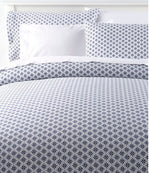 Sunwashed Percale Comforter Cover, Block Floral Print - US 8251